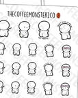 Bubble Butt Emotis (REFORMAT) - TheCoffeeMonsterzCo
