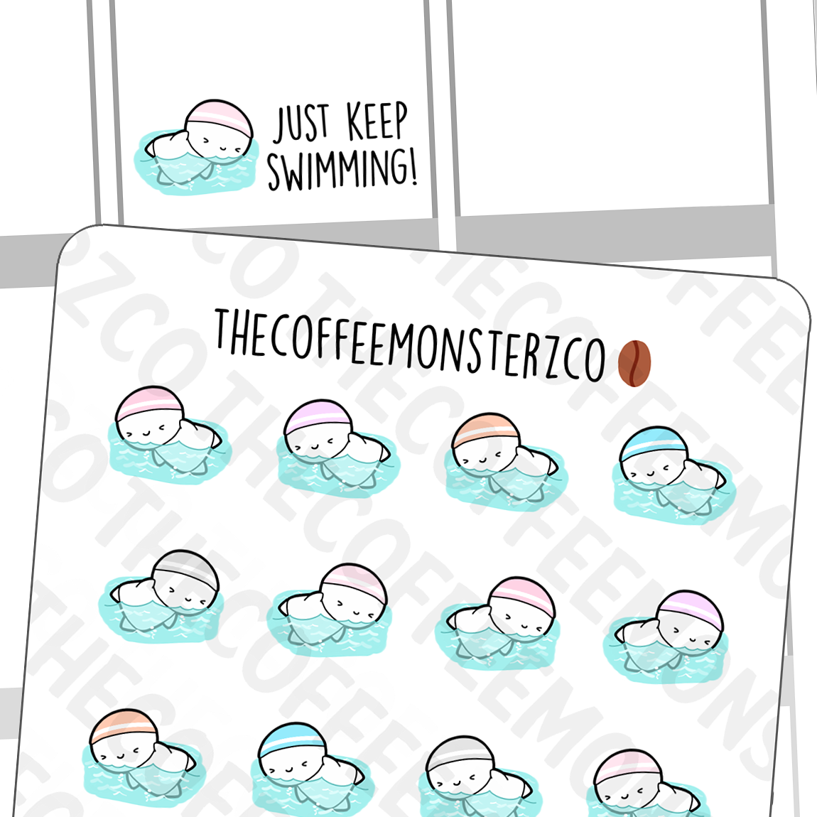 Swimming Emotis