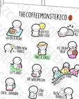 Summer Bucket List Emotis
