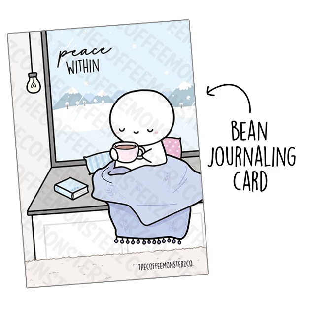 Peace Within (Bean Card) - TheCoffeeMonsterzCo