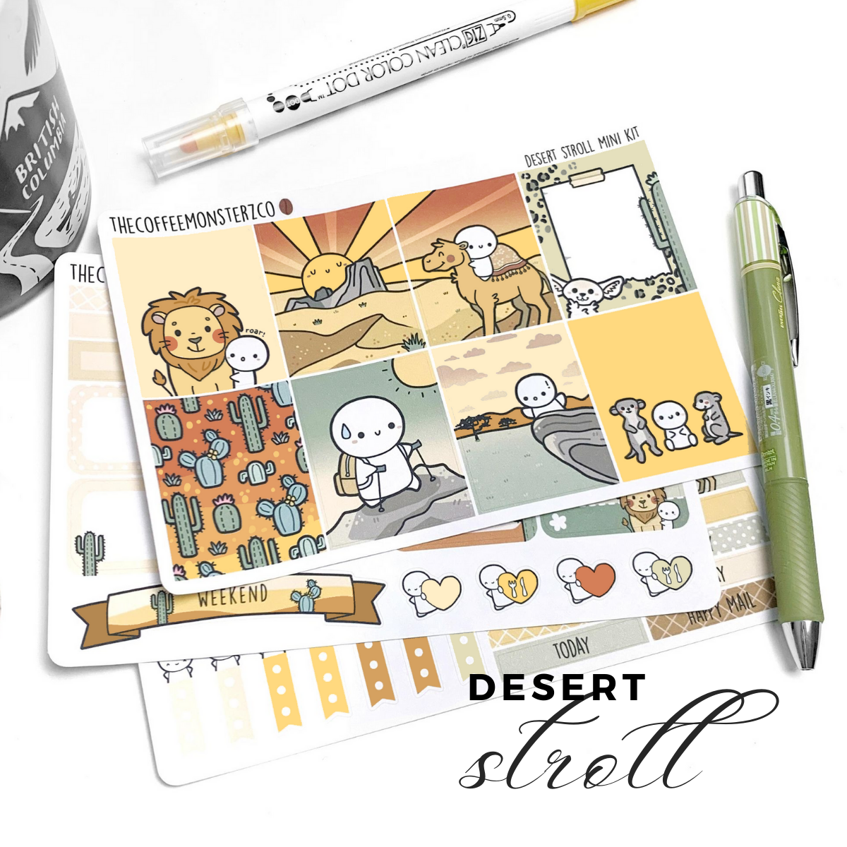 Desert Stroll Emoti Mini Kit