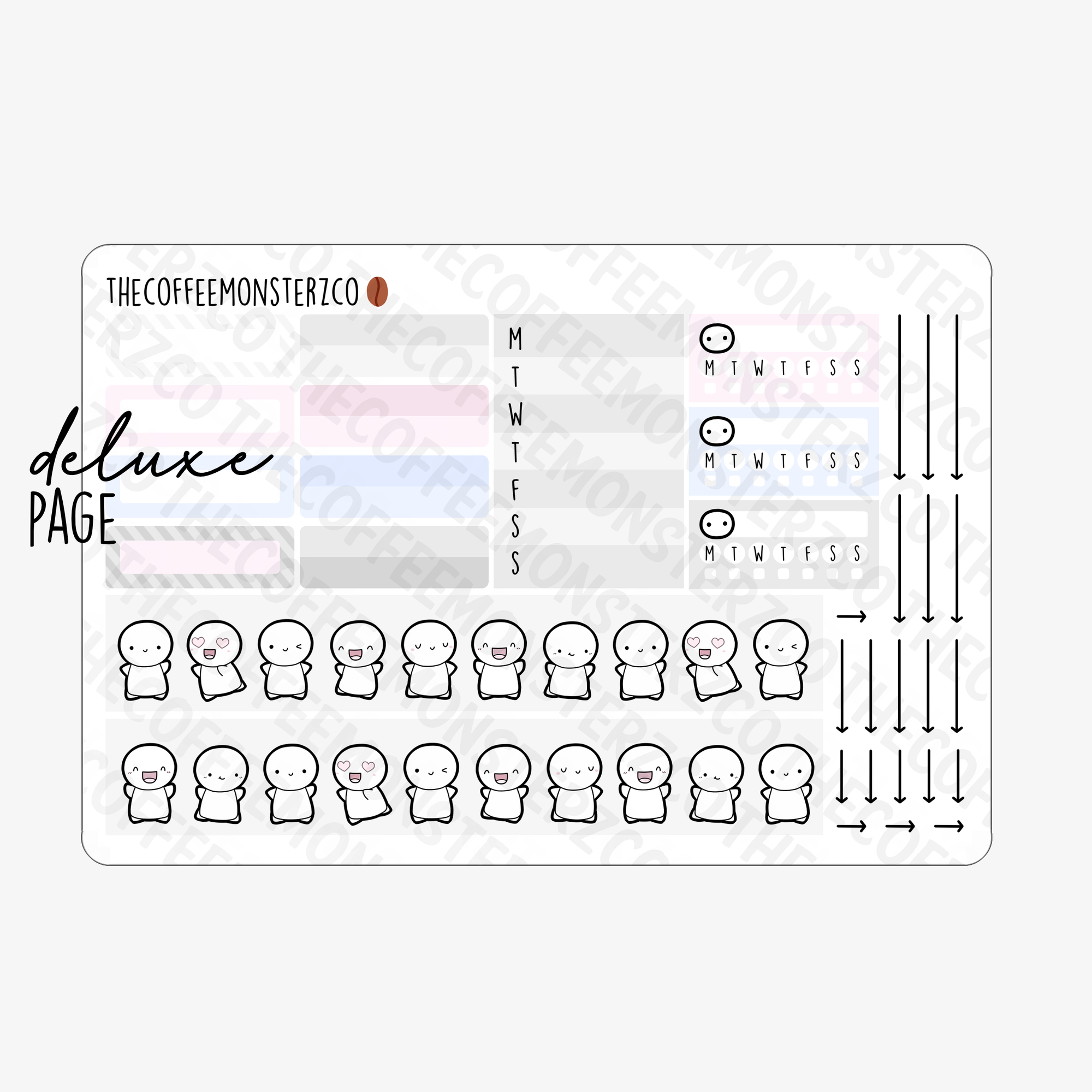 Classic Emotis Hobonichi Cousin Kit