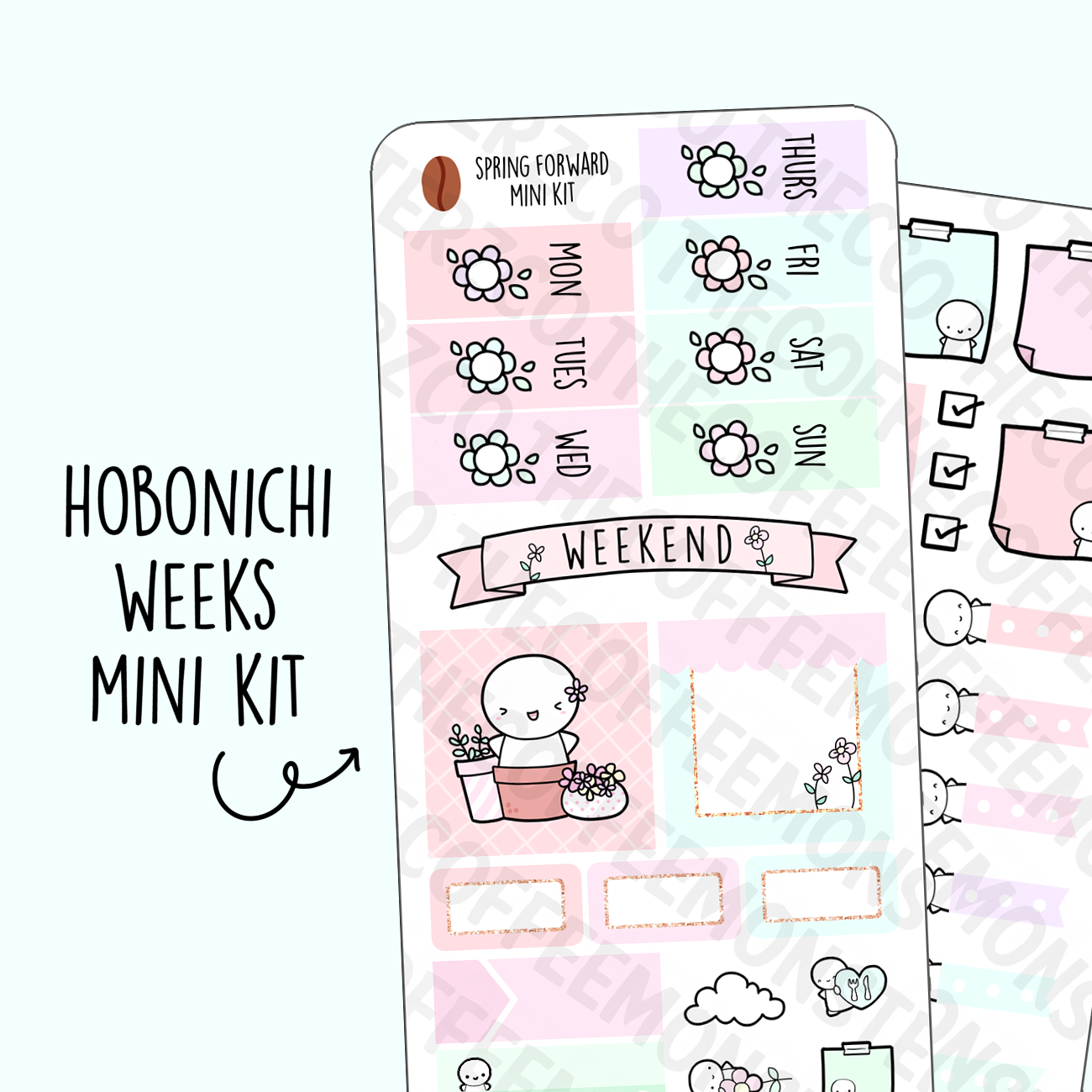Spring Forward Hobonichi Weeks Kit