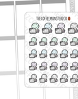 Zombie Working Emotis - TheCoffeeMonsterzCo