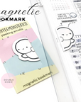 Peeking Emotis Magnetic Bookmark (misfit)