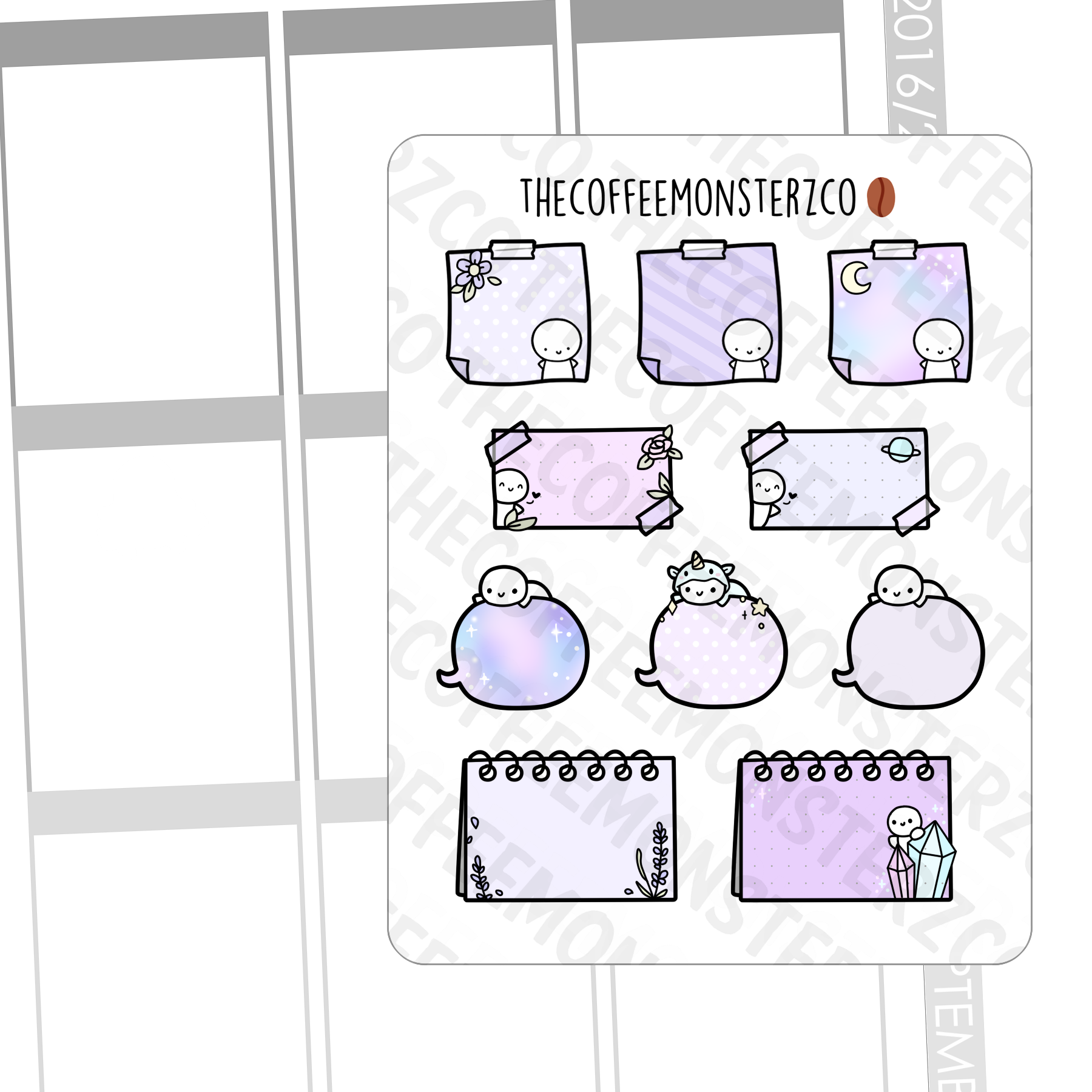 Rainbow Functional Stickers