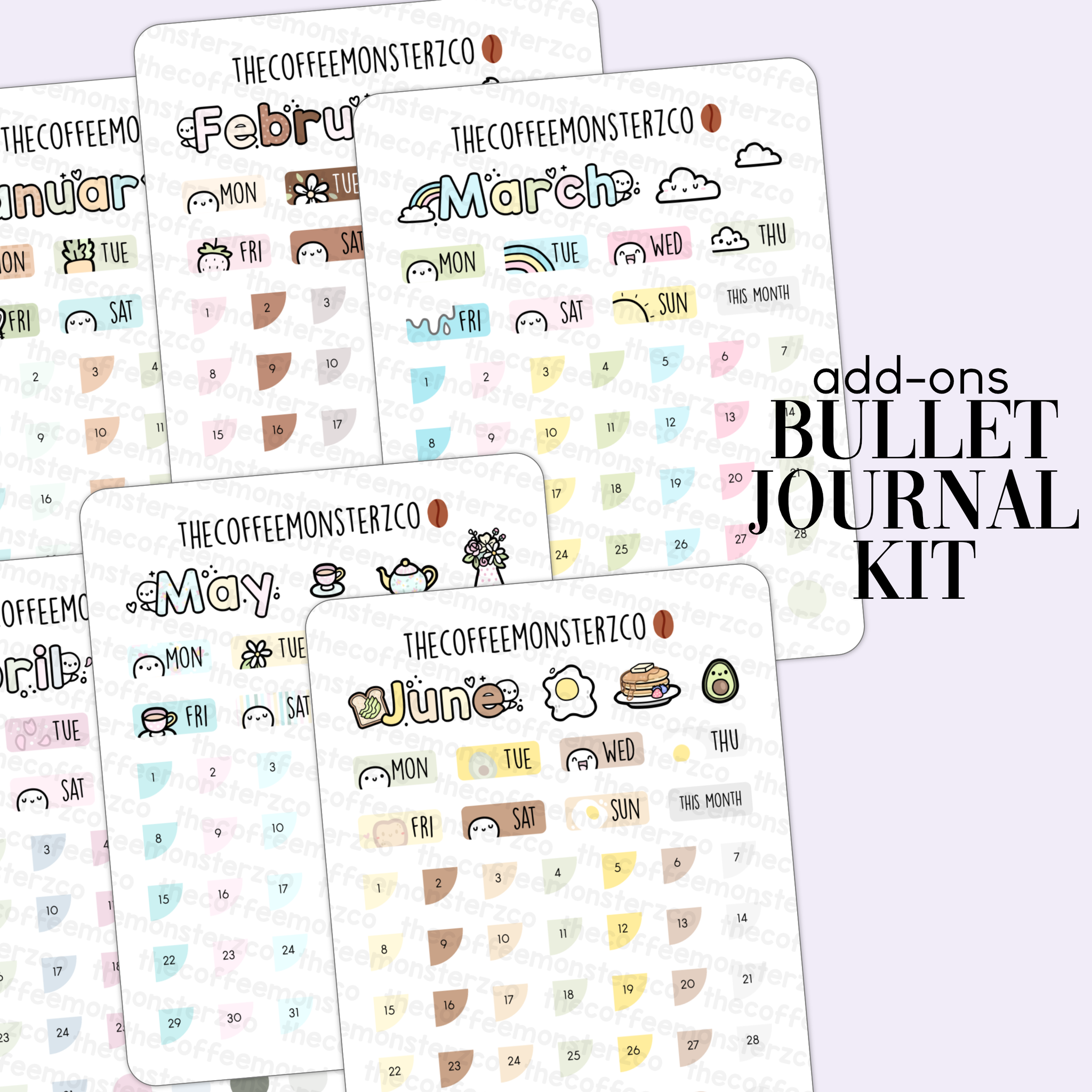 Bullet Journal Starter Box | Aesthetic Journal Supplies