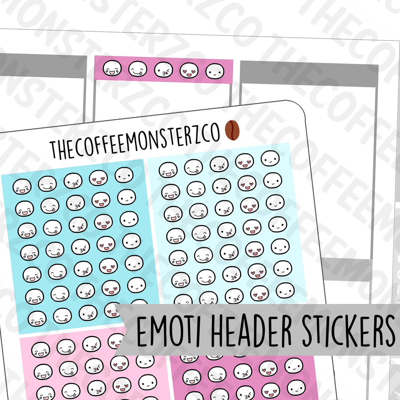 Winter Emoti Kit Headers