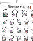 Birthday Emotis - TheCoffeeMonsterzCo