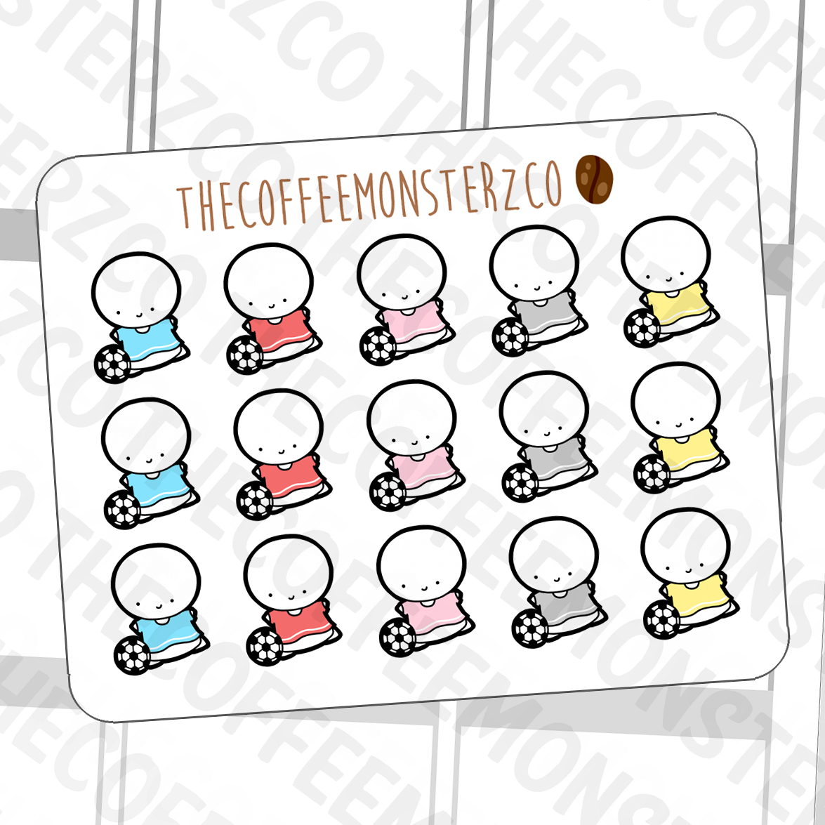 Soccer Emotis, TheCoffeeMonsterzCo