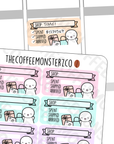 Emoti Order Trackers, TheCoffeeMonsterzCo