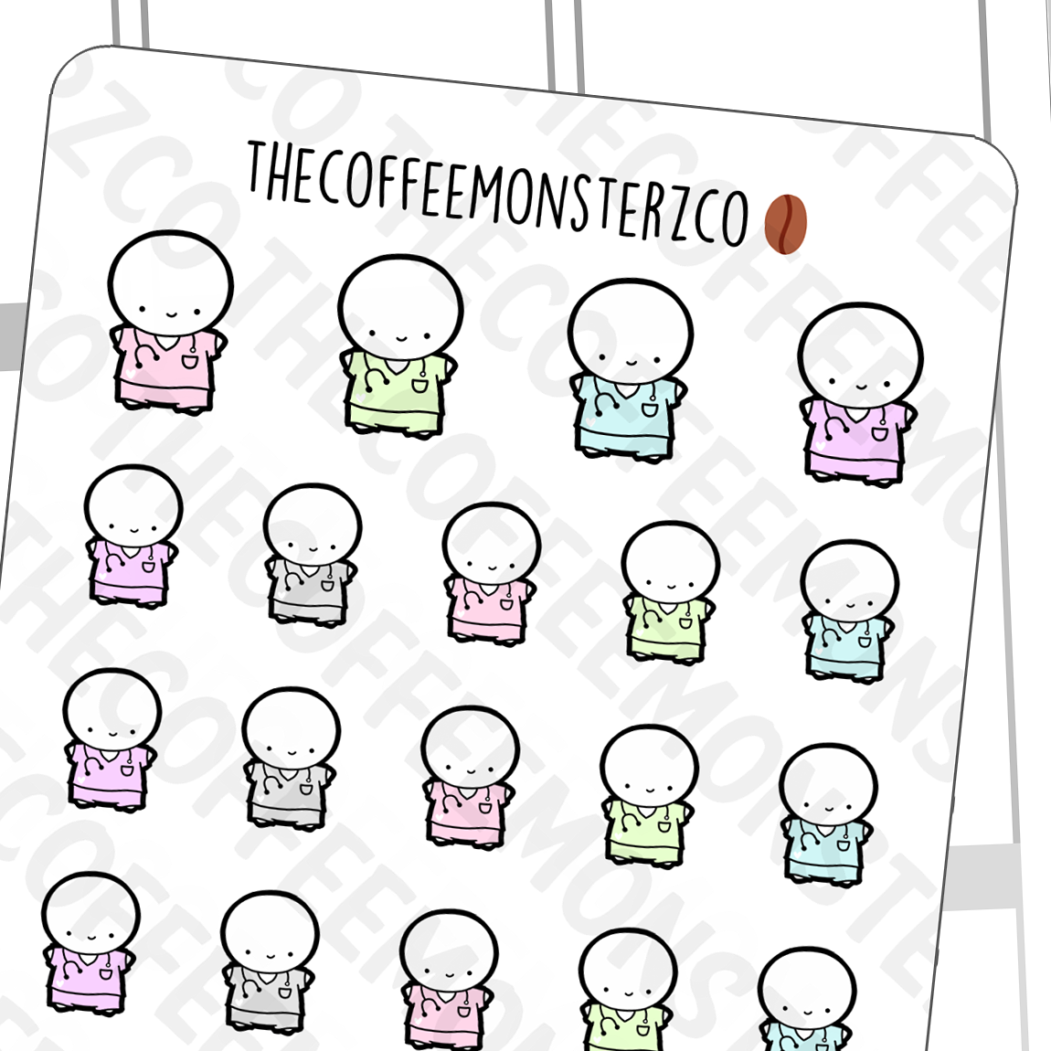 Nurse Emotis, TheCoffeeMonsterzCo