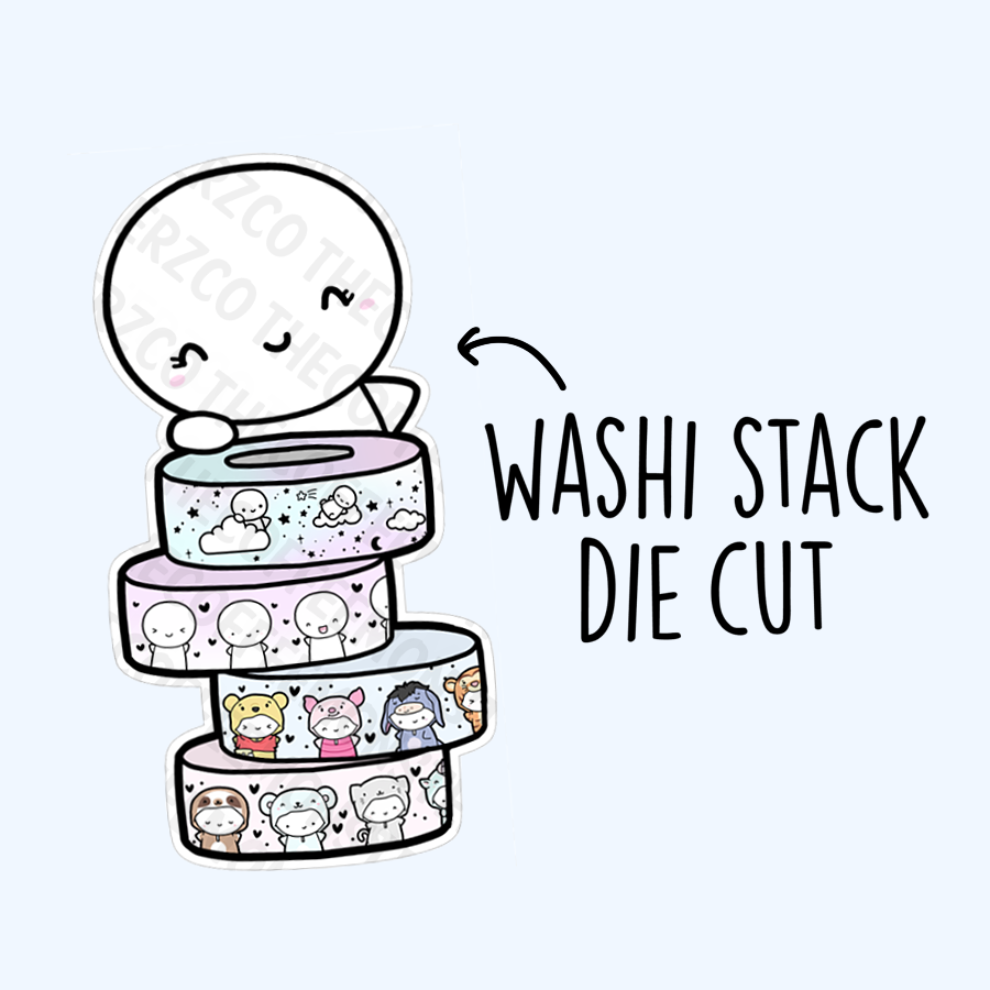 Washi Stack Die Cut