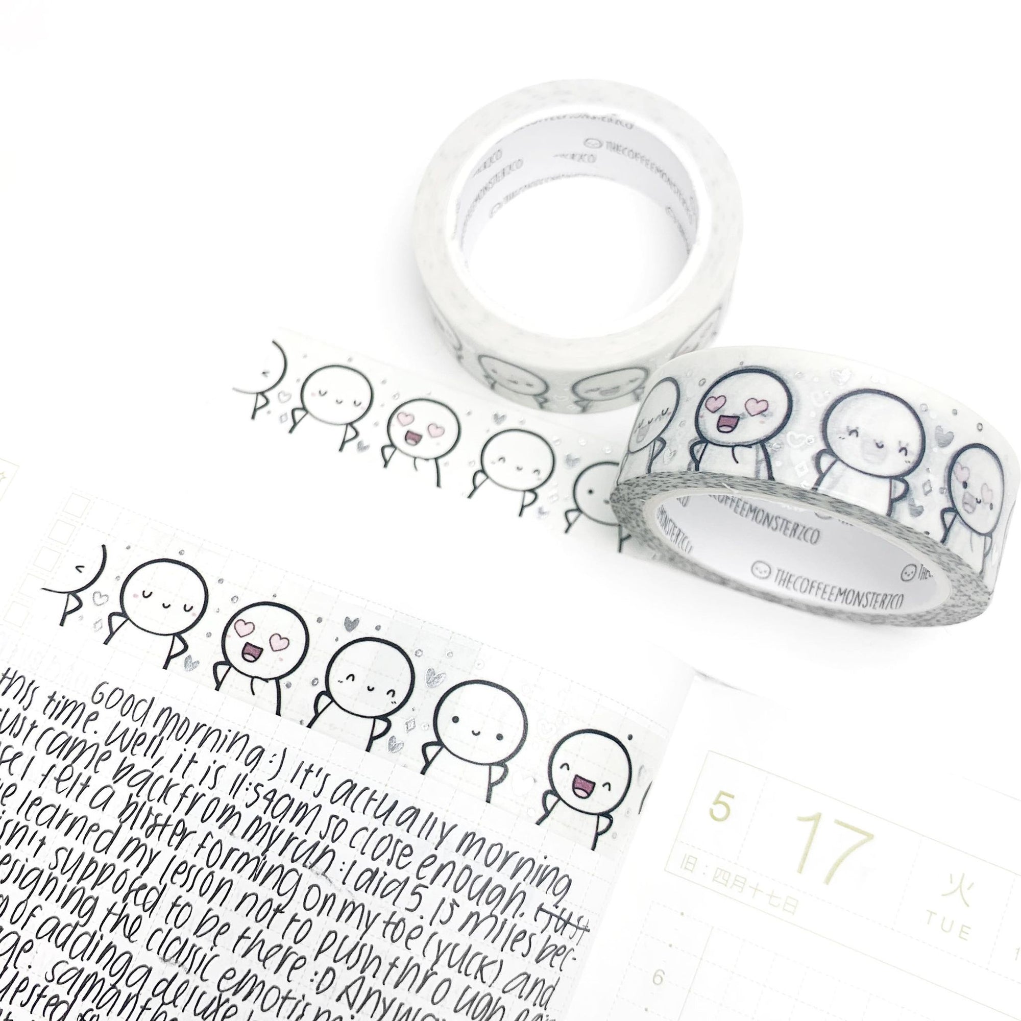 Classic Emoti Washi Tape - 15mm