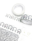 Classic Emoti Washi Tape - 15mm