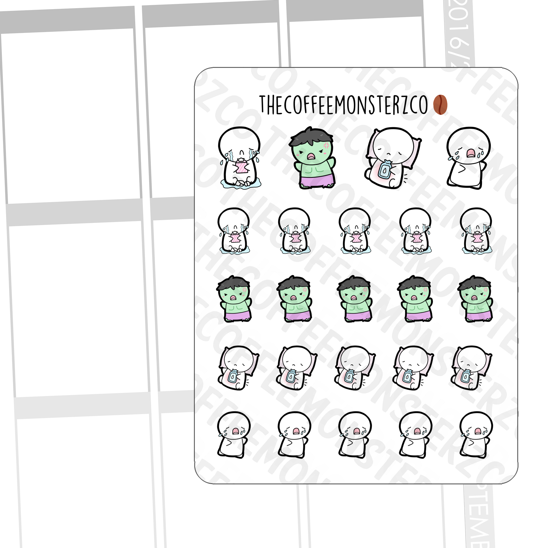 Hormonal Emotis - TheCoffeeMonsterzCo