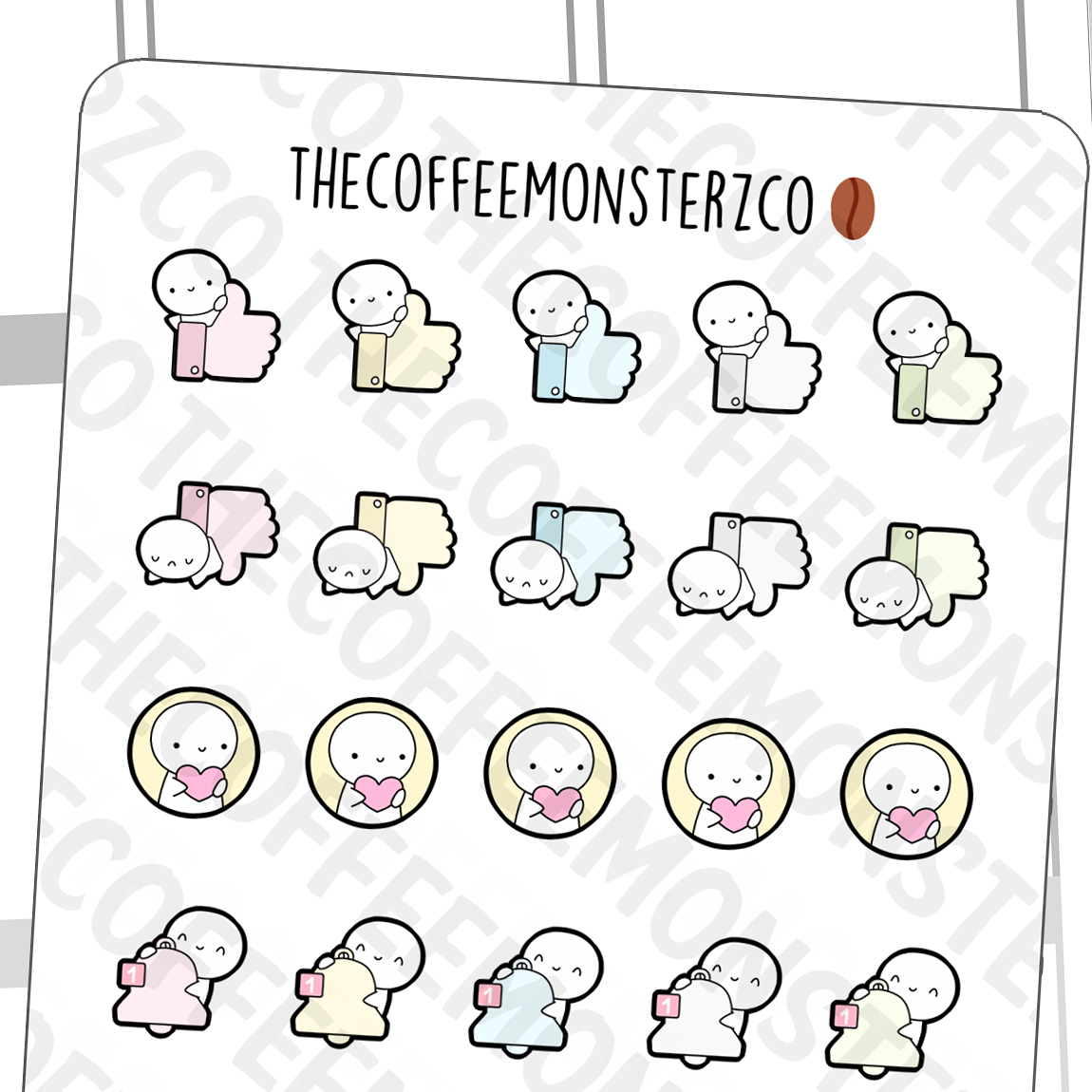 Social Media Notification Icons
