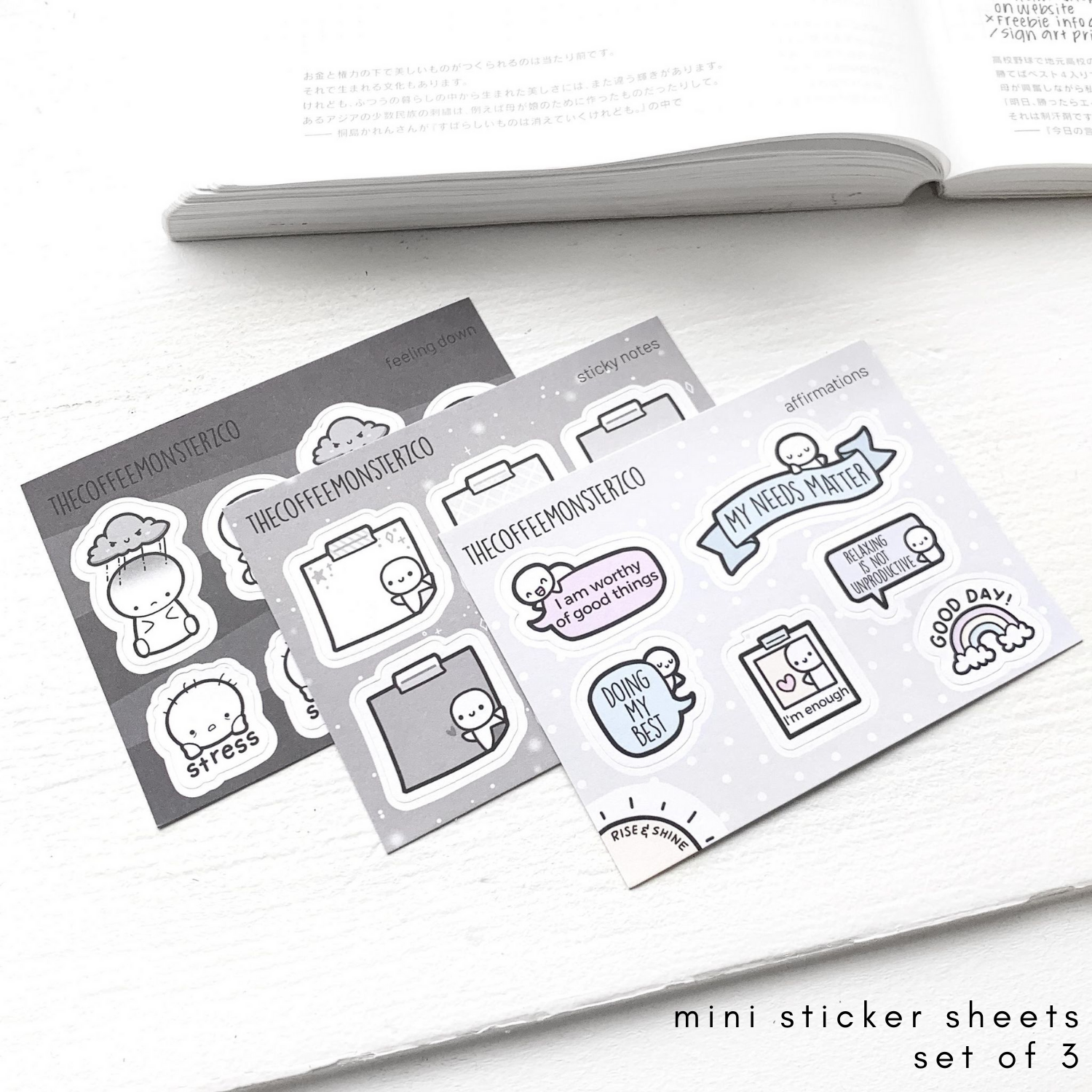 Mini Sticker Sheet Pack (FINAL STOCK 1 per customer)
