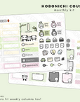 2022 Hobonichi Cousin Monthly Kits (first half)