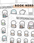 Book Nerd Emotis