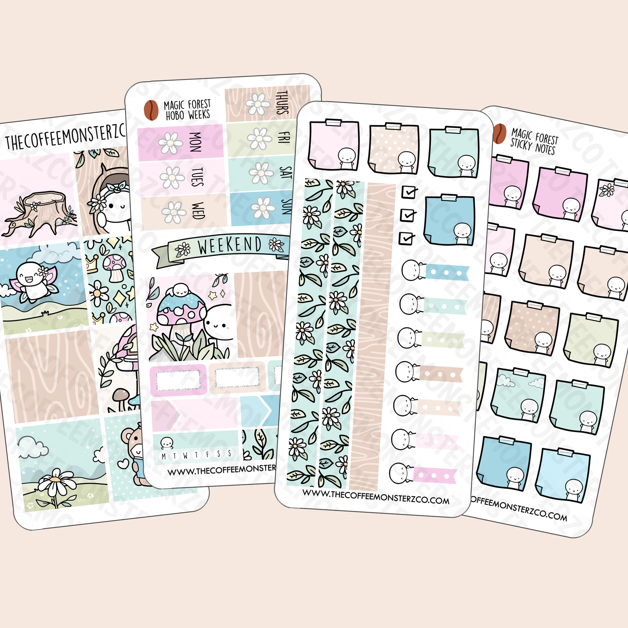 Magic Forest Hobonichi Weeks Kit