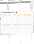 Monthly Habit Trackers