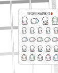 Cozy Blanket Emotis - TheCoffeeMonsterzCo