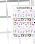 Non-presale Washi Strip Stickers, TheCoffeeMonsterzCo