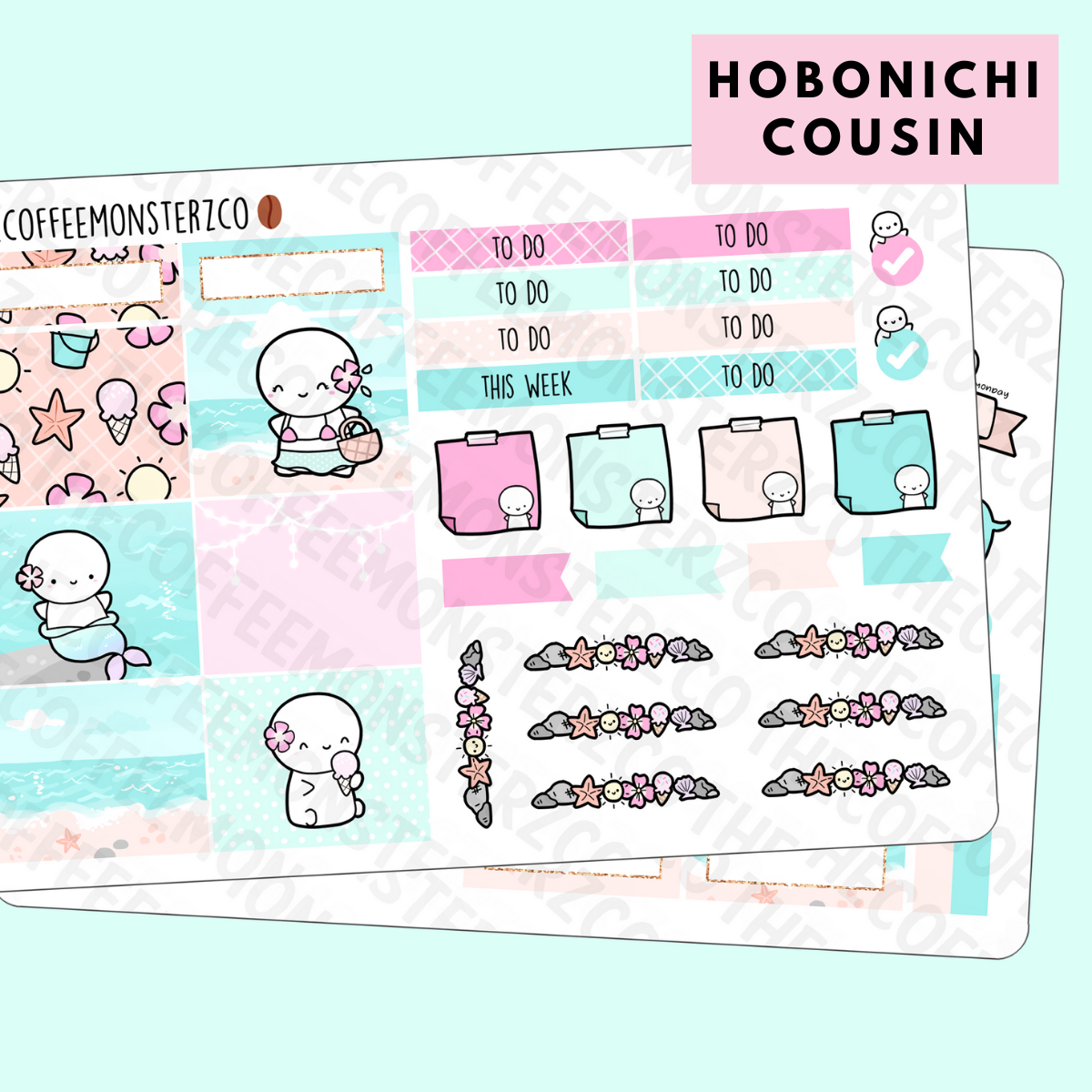 City Life Hobonichi Cousin Kit – TheCoffeeMonsterzCo