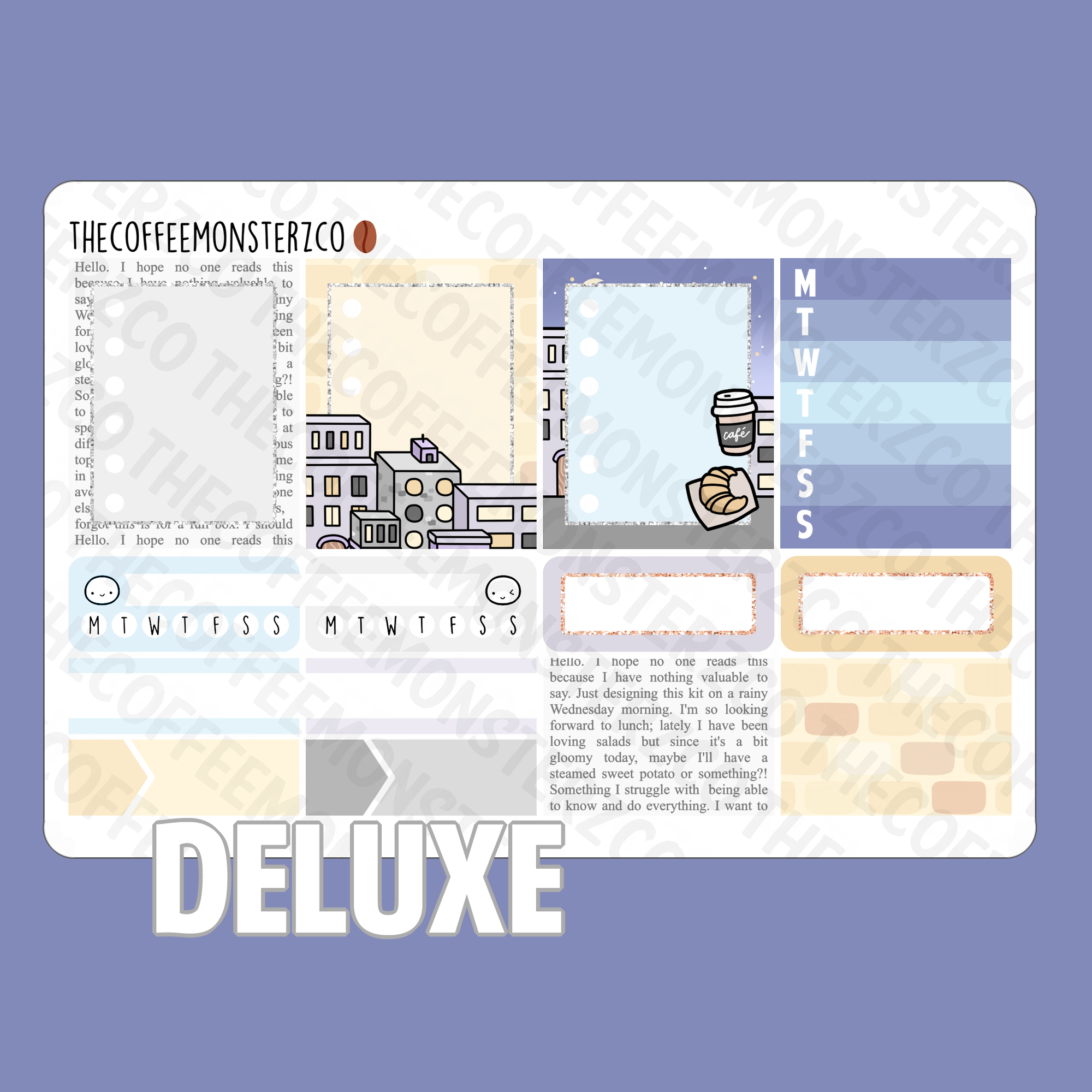 City Life Emoti Mini Kit - TheCoffeeMonsterzCo