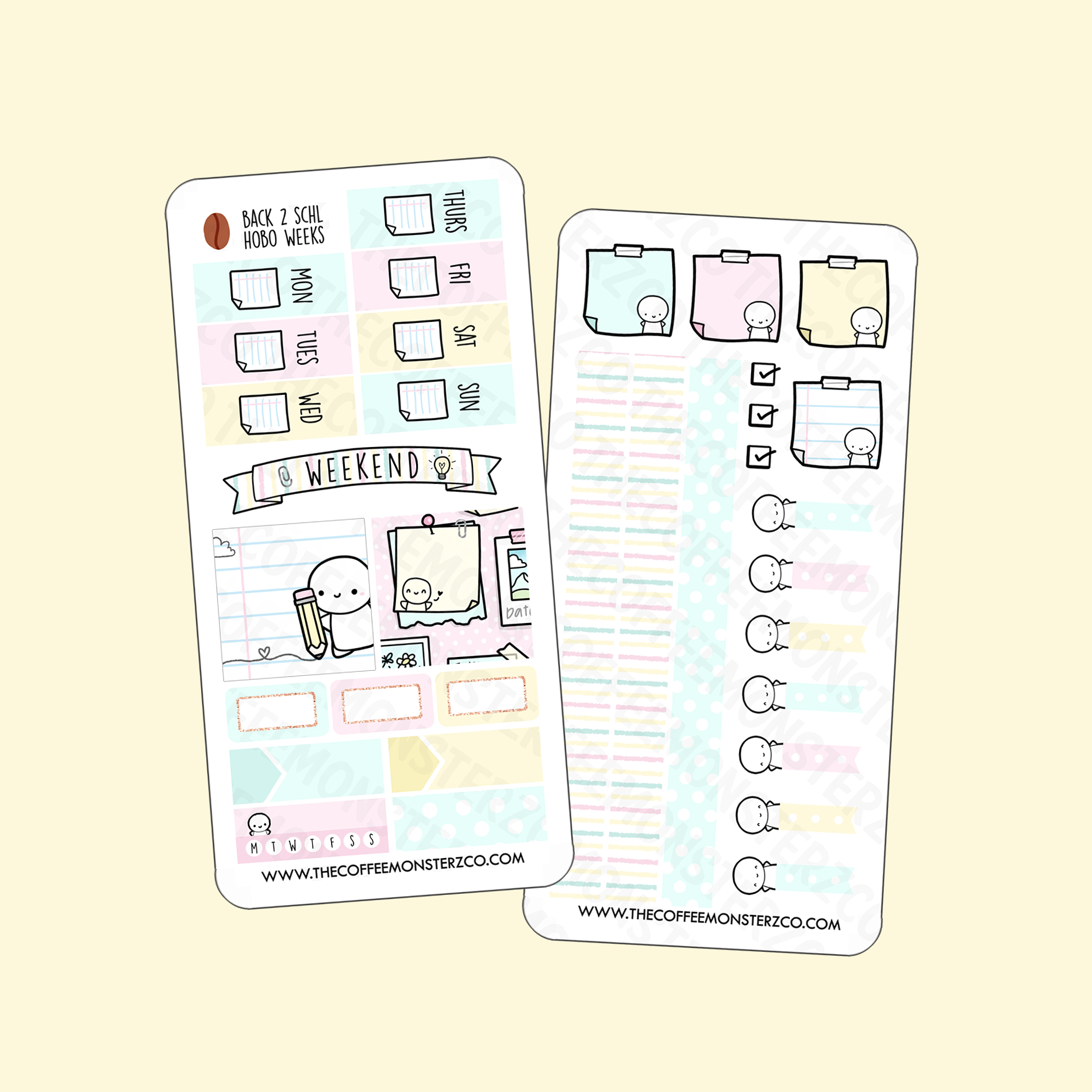 Back To School Hobonichi Weeks Kit