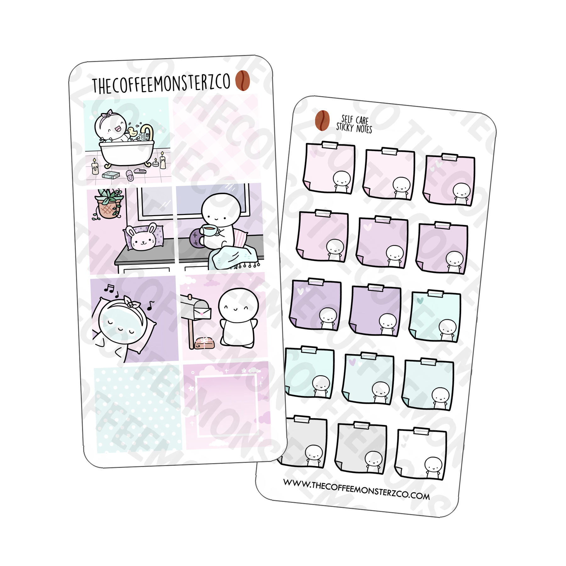 Self Care Hobonichi Weeks Kit - TheCoffeeMonsterzCo