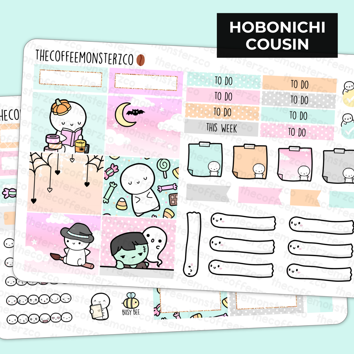 Sweet Monsters Hobonichi Cousin Kit