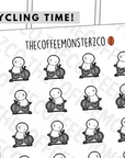 Stationary Bike Emotis