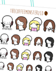 haircut emotis, TheCoffeeMonsterzCo