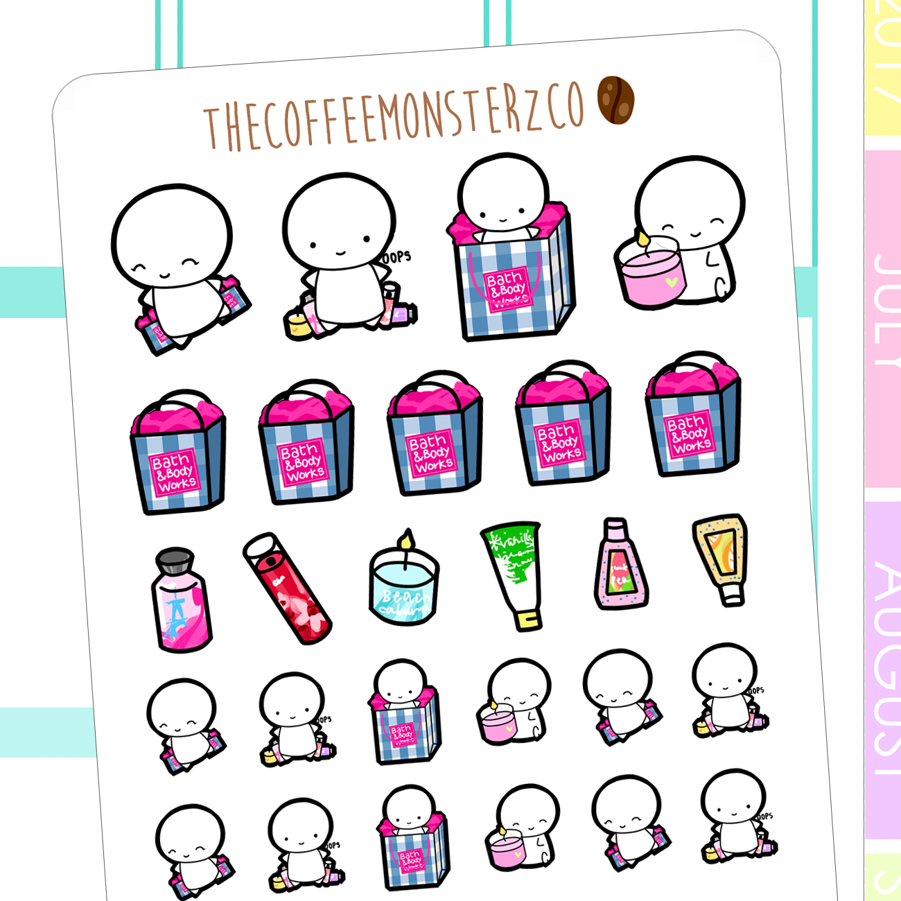 Bath & Body Works Emotis (shopping collection), TheCoffeeMonsterzCo