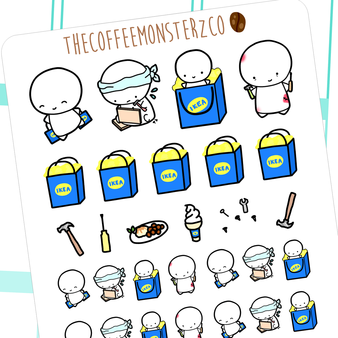 ikea emotis (shopping series), TheCoffeeMonsterzCo