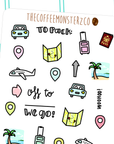 Travel Doodles (FINAL STOCK)