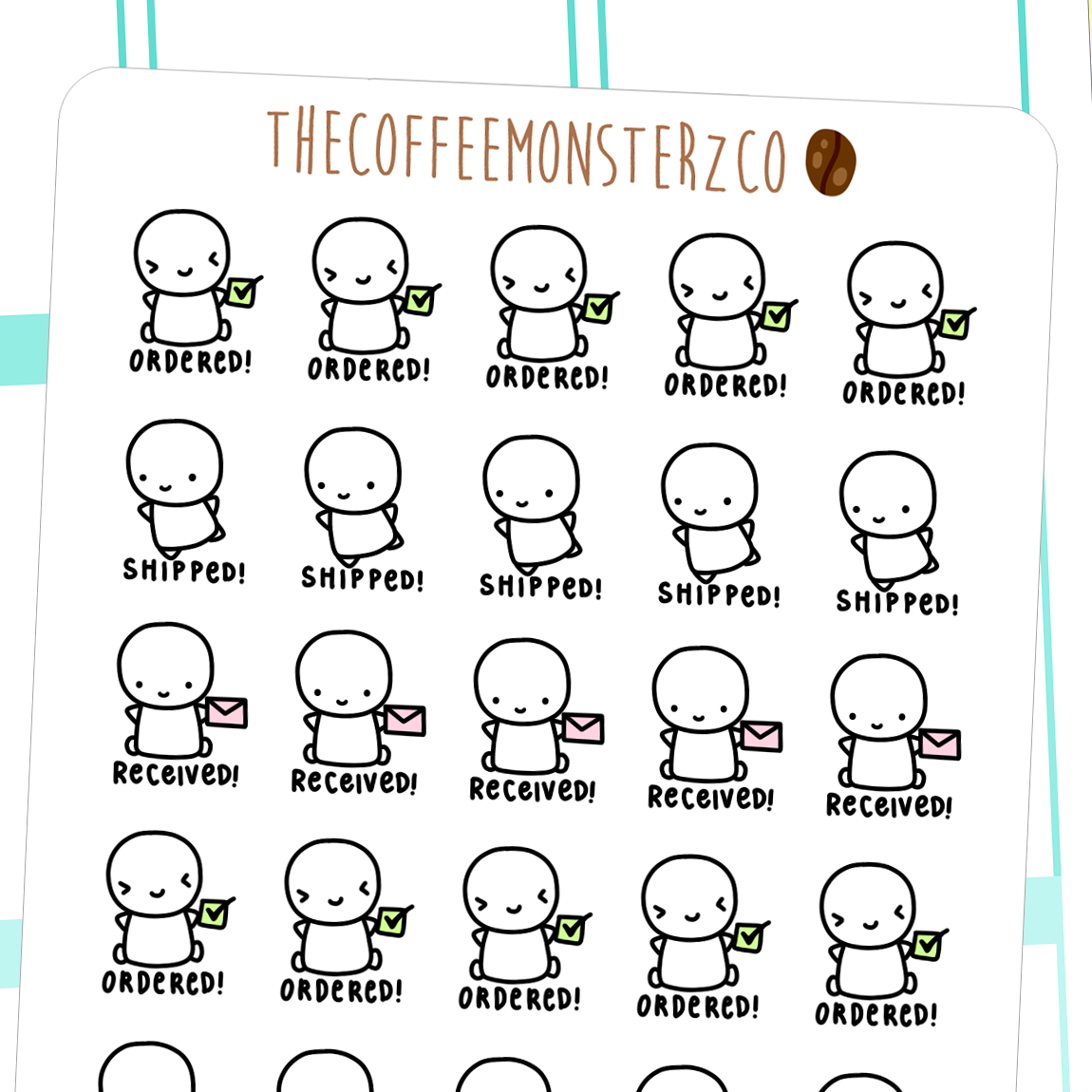 coffee monsters co Order Tracker Emotis