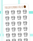 alarm clock doodles, TheCoffeeMonsterzCo
