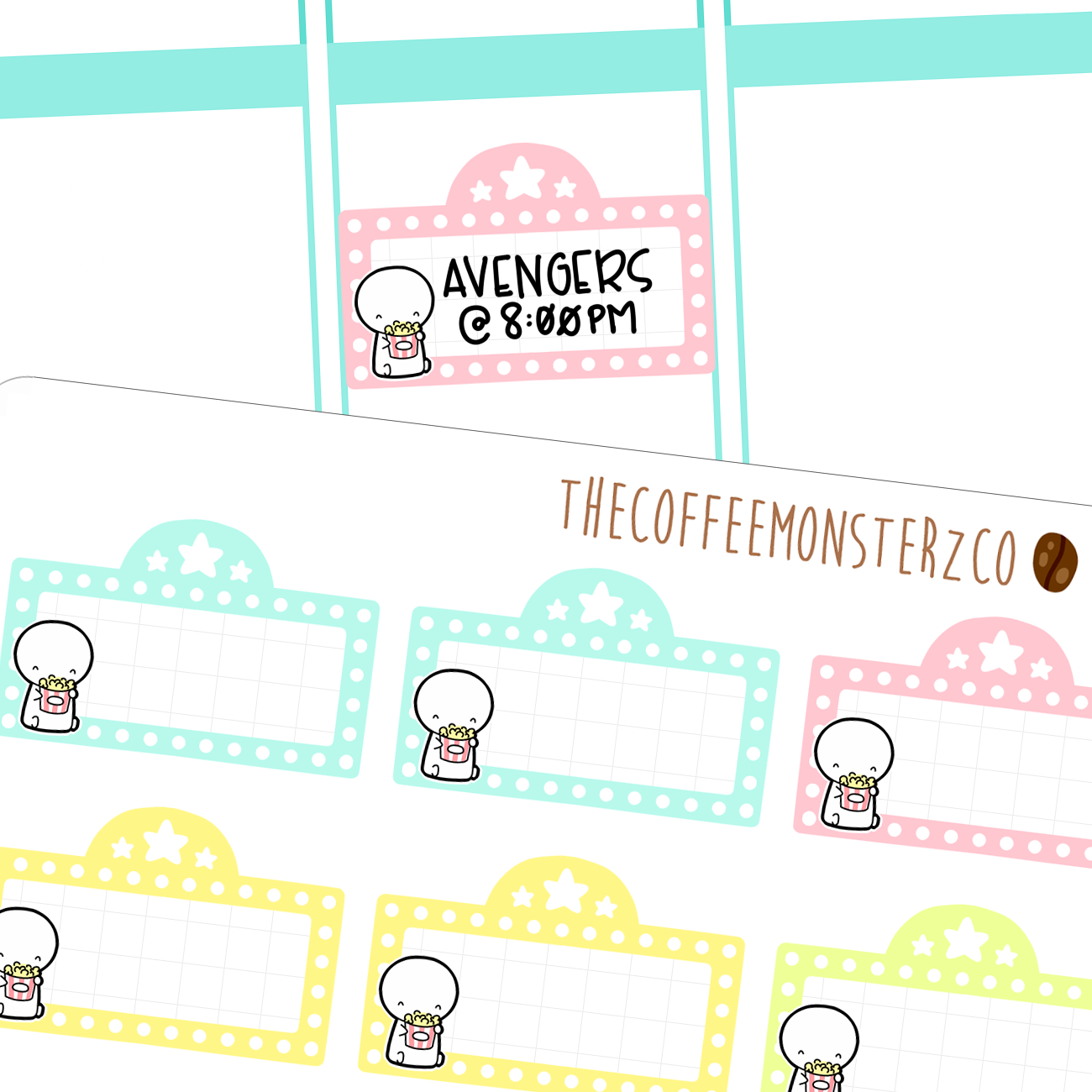 emoti movie marquees, TheCoffeeMonsterzCo