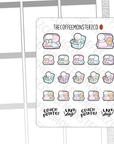 Couch Potato Emotis, TheCoffeeMonsterzCo
