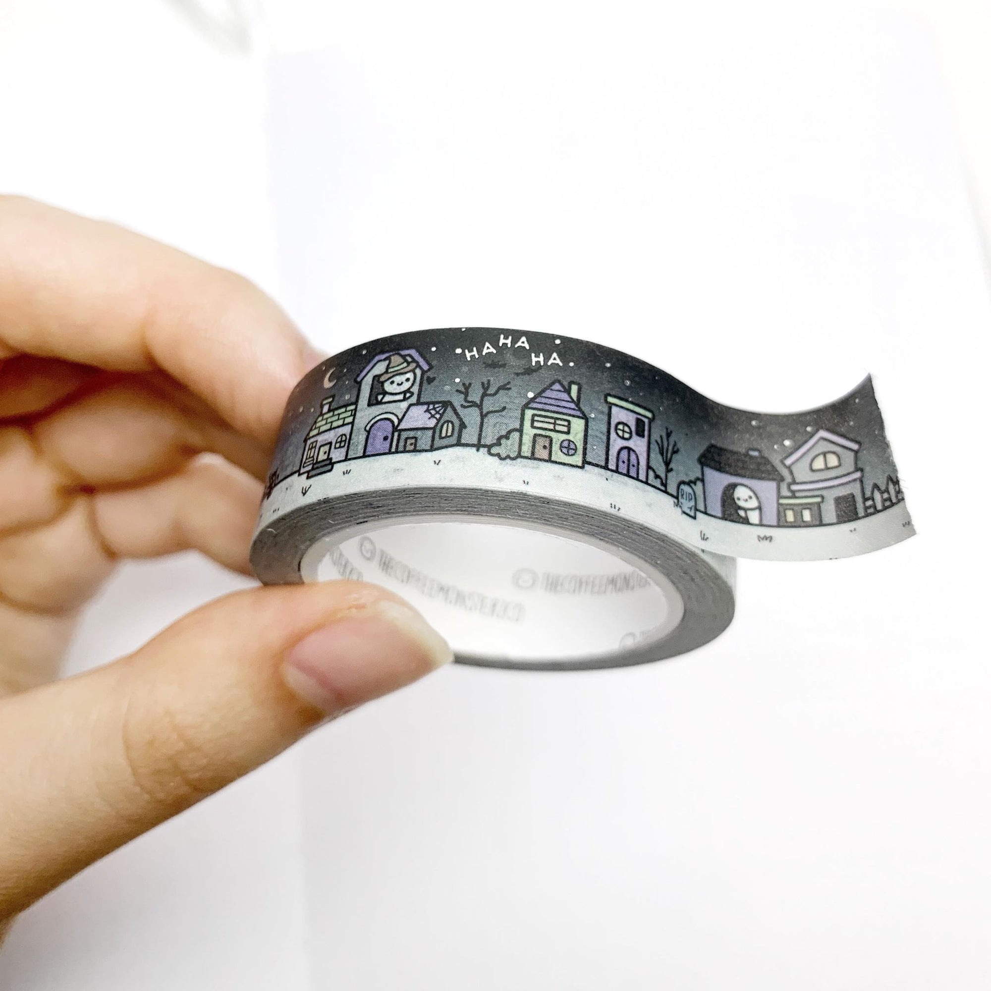 A Spooky Neighbourhood Washi Tape - 15mm
