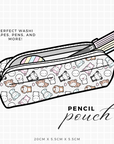 Barely Grey Animal Onesie Pencil Pouch (1 per customer)