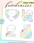 PREORDER 2022 Pride Fundraiser: Pride Sticker Seals