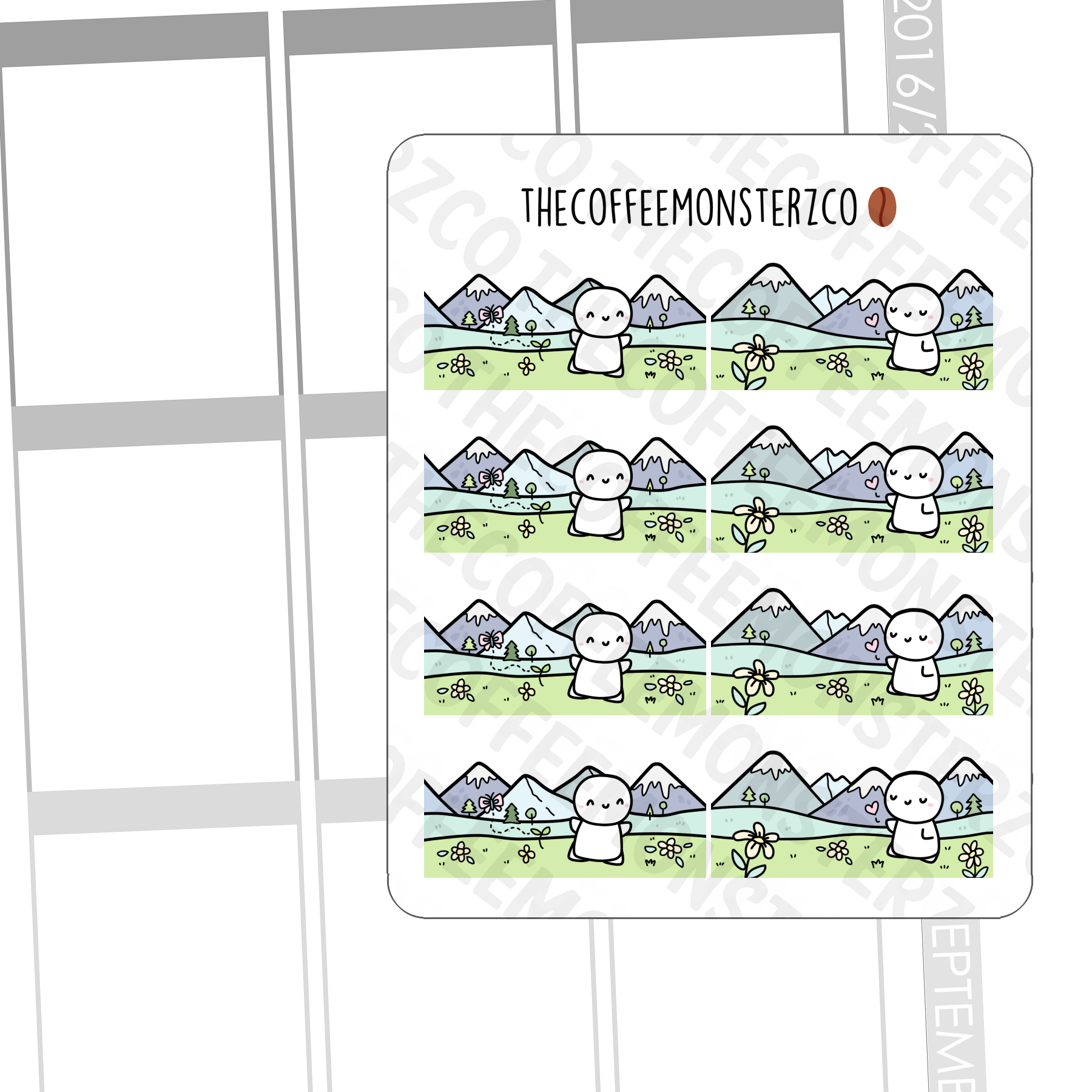 Mountain Scenery - TheCoffeeMonsterzCo