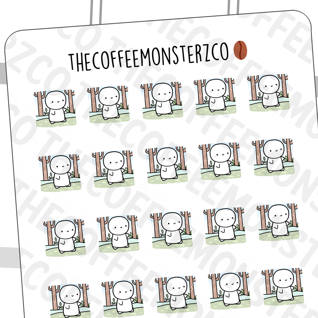 Strolling Emotis - TheCoffeeMonsterzCo