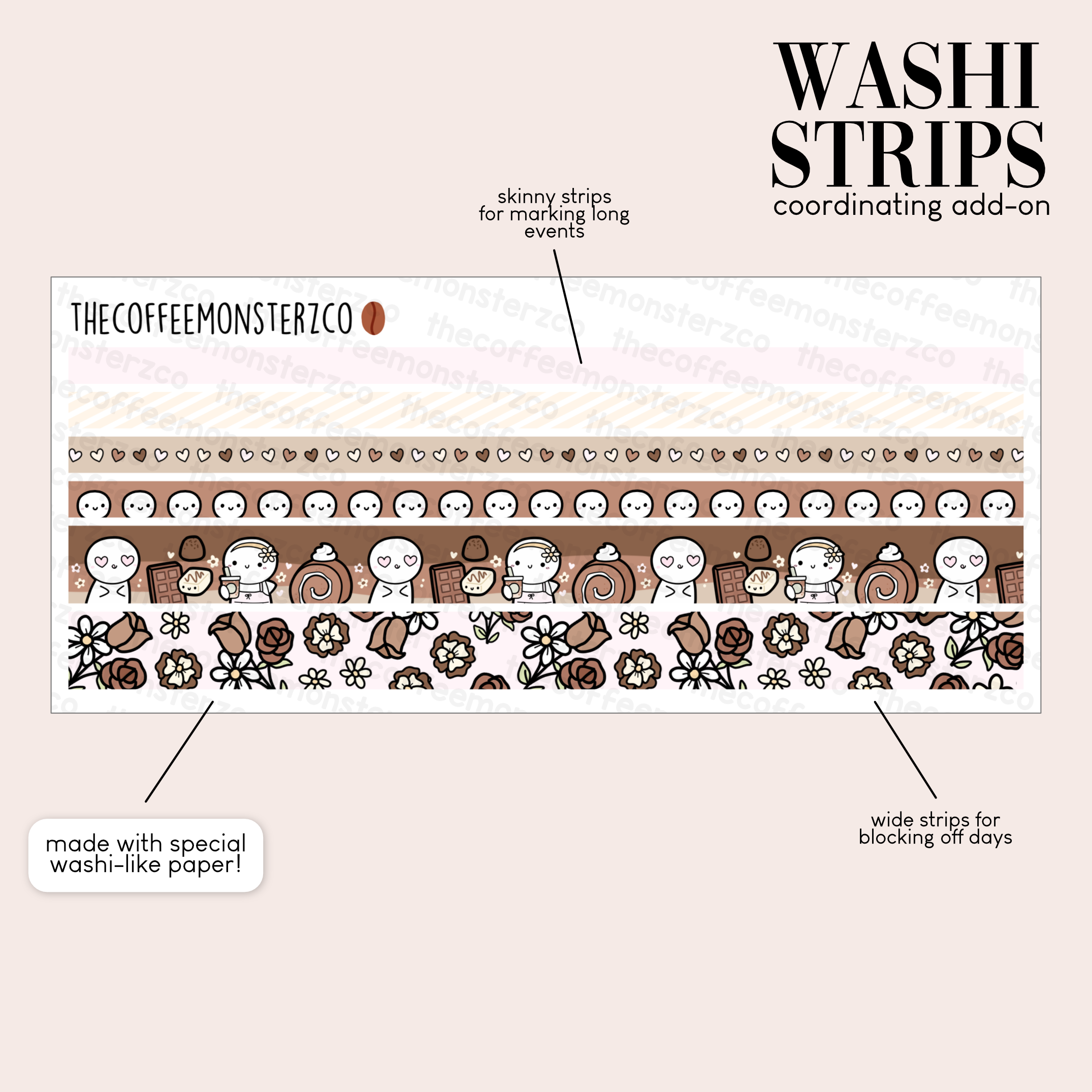 Washi Tape Strips No. 3
