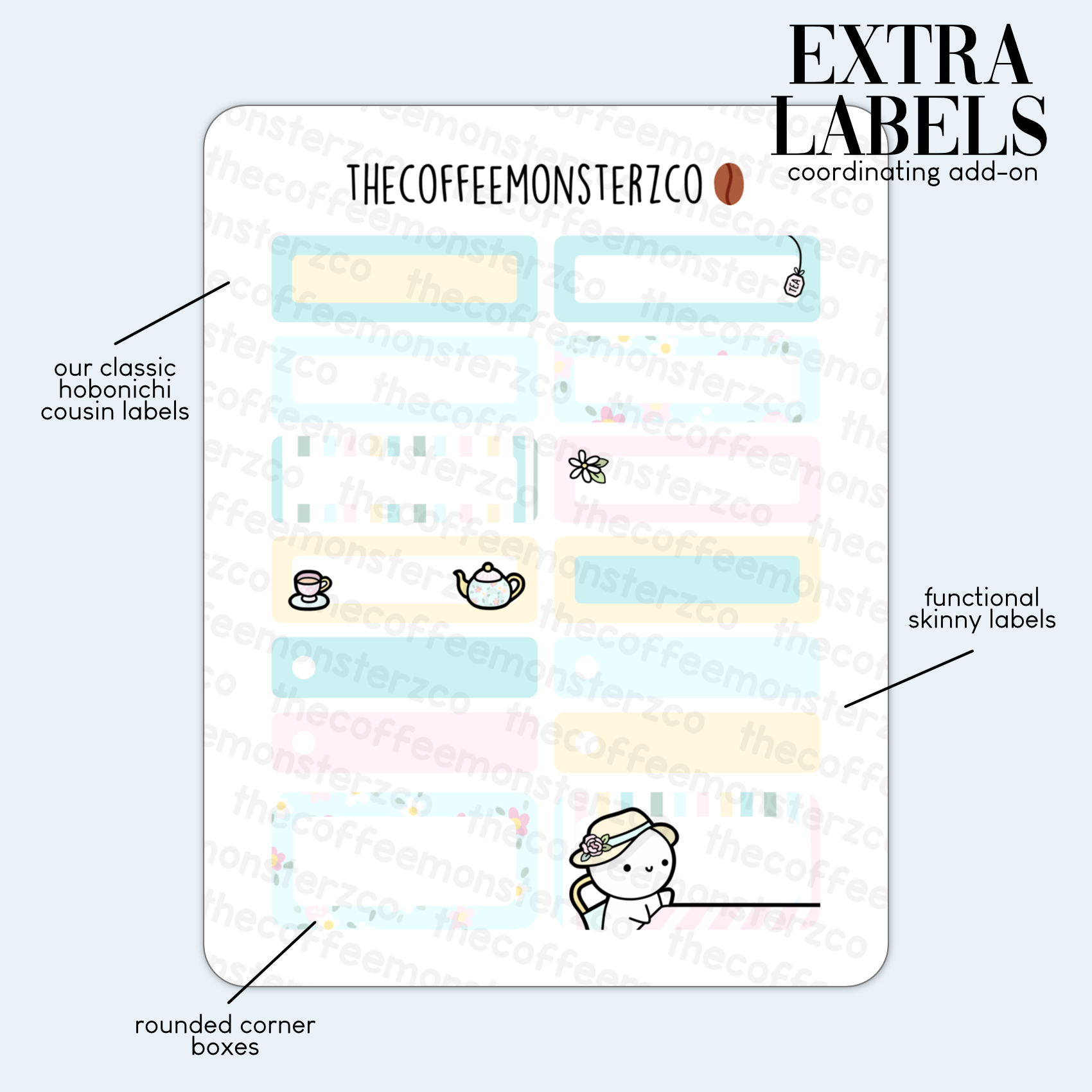 2023 Coordinating Add-ons - Extra Labels - Part 1