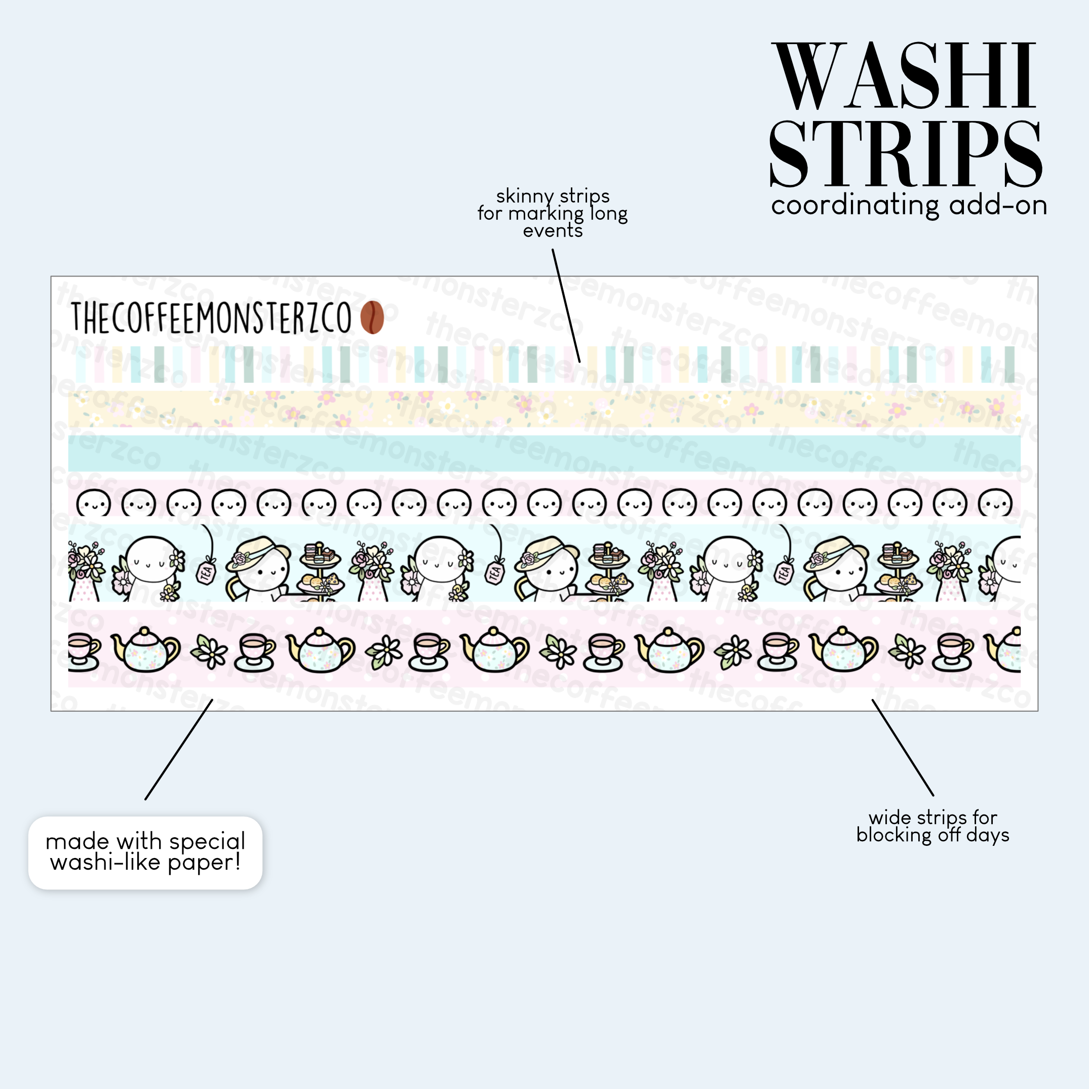 2023 Coordinating Add-ons - Washi Strips - Part 1